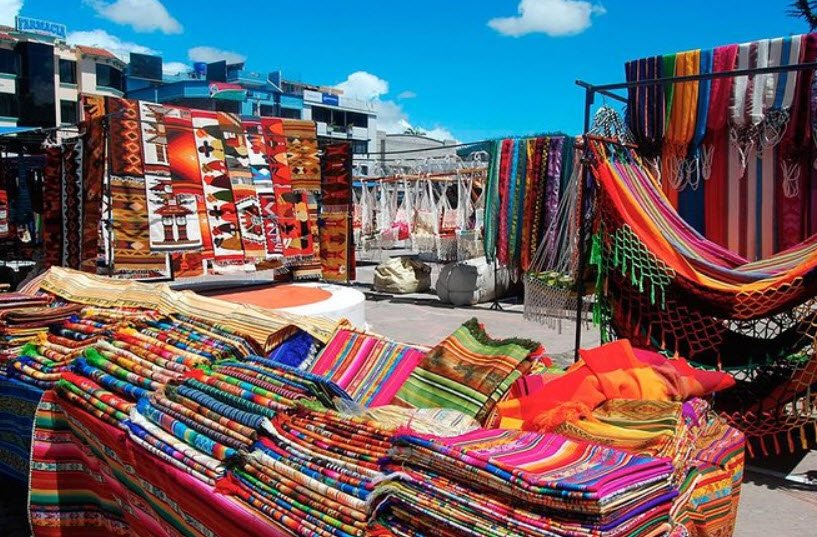 Otavalo Market, Otavalo, Imbabura Province, Ecuador